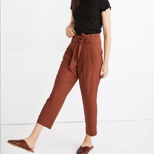 Madewell Drapey Paperbag Pants